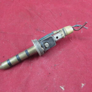 WW2 RAF Flying Helmet Loom Jack Plug.