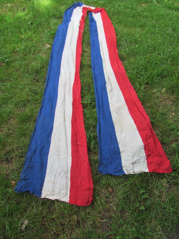 WW2 Red White & Blue Victory Drape, Victory Parade