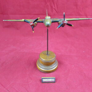WW2 Hand Made and Hand Painted ..De Havilland DH 98 Mosquito WW2 Fighter Bomber Aircraft Wooden Desktop Model