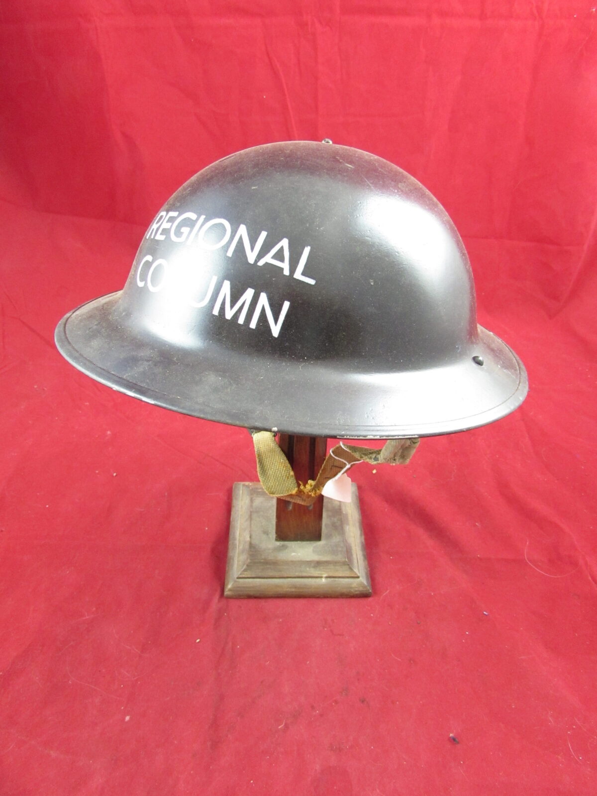 WW2 Civil Defence Regional Column Steel Helmet