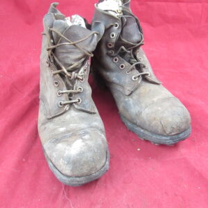 WW2 German Wehrmacht Leather Ankle Boots