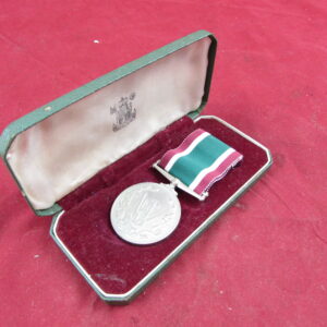 Women’s Voluntary Service Medal in original case.