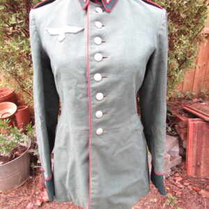 WW2 German Artillery Mans Walking Out Tunic