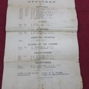 WW1 Horse Leather Girth Belts - Image 6