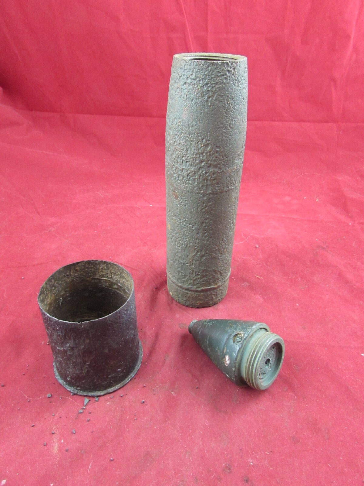 WW2 German 7.5cm Le.I.G.18 inert shell