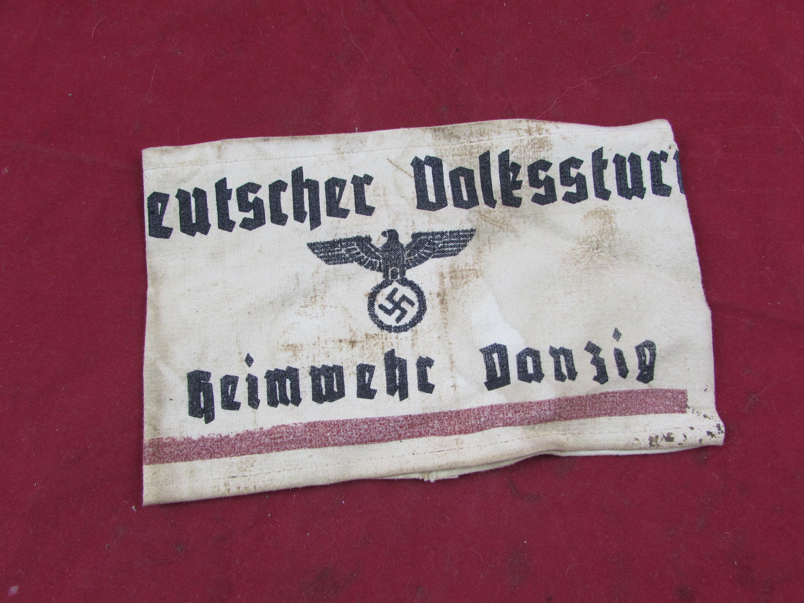 WW2 Deutscher Volkssturm Armband - Antiqurio Antiques