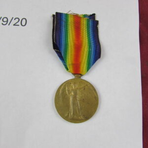 WW1 The Queens Regiment Victory Medal - Image 3