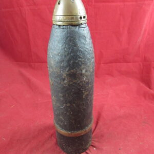 WW1 German 105mm Shrapnel Shell, Dopp Z92nF Fuze.