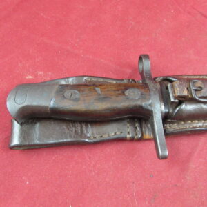 WW2 Japanese Army Arisaka Type 90 bayonet with scabbard by Toyada Arsenal - Image 5