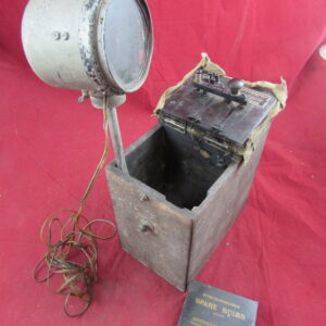 1918 Dated British Army Signal Lamp.