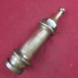 WW2 BRASS FIREMANS HOSE NOZZLE