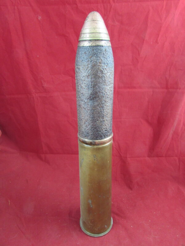 WW1 Dated 18 Pdr HE Shell and Cartridge