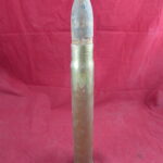 WW2 British 3pdr Naval Inert Shell and Head