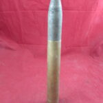 WW2 British 1942 Dated 2pdr Mk IX Gun, Solid Shot With Case