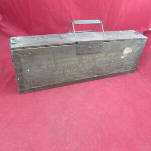 British wooden box for 234 Insecticide Sprayers 1945 - Image 6