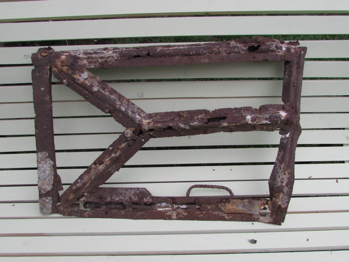 WW2 German Messerschmitt Bf 109 G canopy Section RELIC Condition