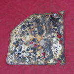 Original Part of a German WWII Wehrmacht Heer Army Motorcycle Relic Condition Rear License Plate - WH-148?????