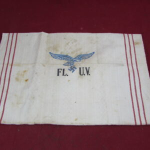 WW2 German LUFTWAFFE – FL. U.V, Linen hand towel