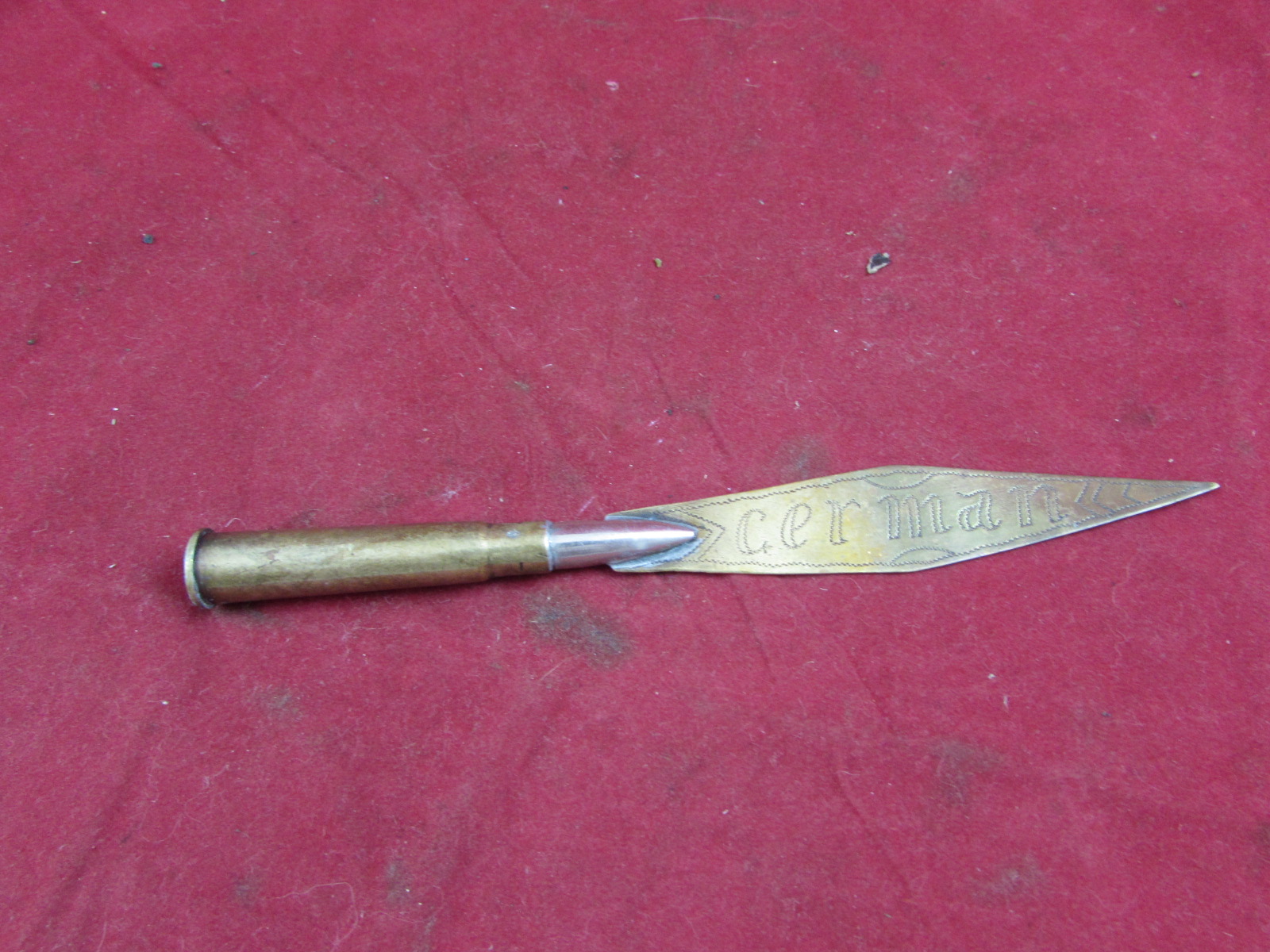 WW1 German Trench Art Letter Opener