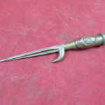 WW1 Trench Art Letter Opener, Cruciform Blade