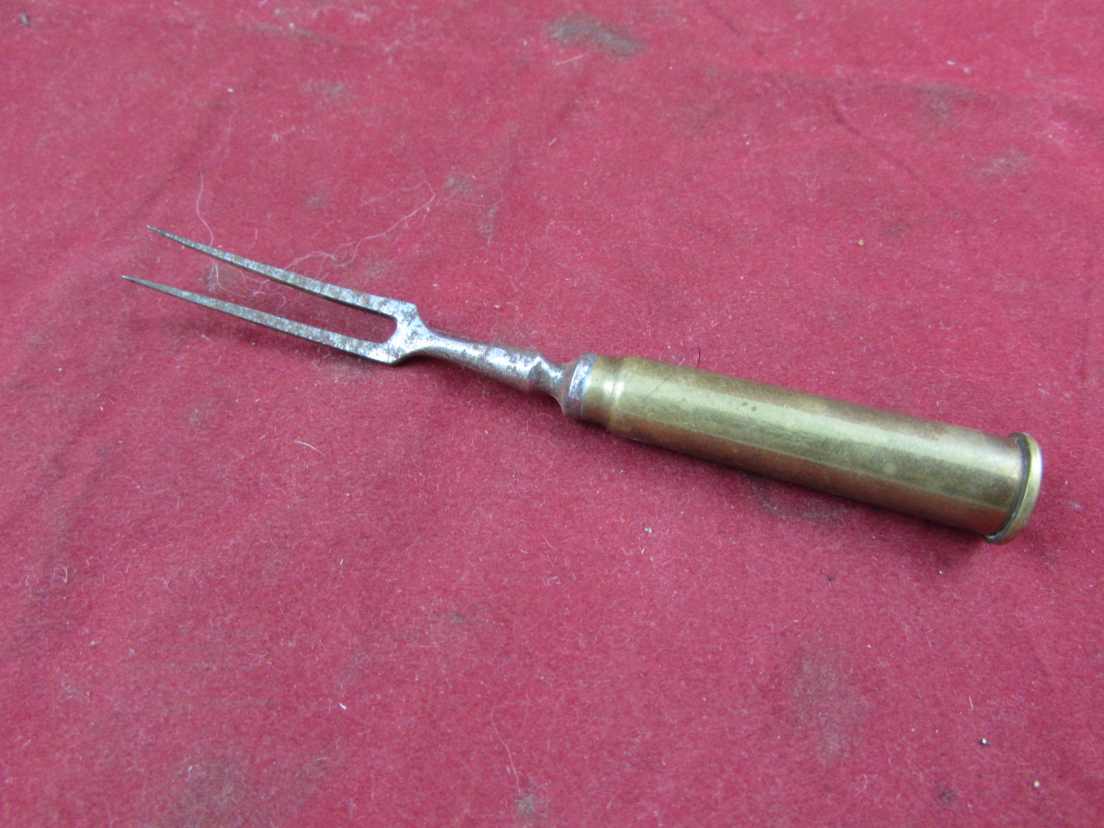 WW2 Trench Art Fork, 1944