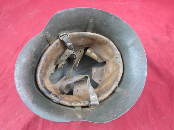 WW2 Bulgarian M36 Steel Combat Helmet - Image 7