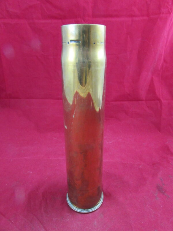 British Boer War Dated 1900, 6 Pounder Brass Shell Case, Hotchkiss