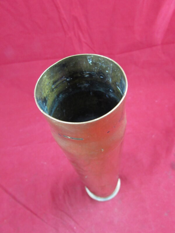 British Boer War Dated 1900, 6 Pounder Brass Shell Case, Hotchkiss - Image 4