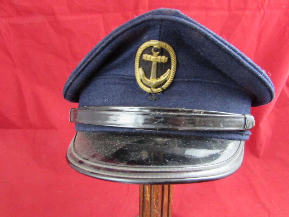 WWII Imperial Japanese Naval Preparatory School Visor Cap (named)