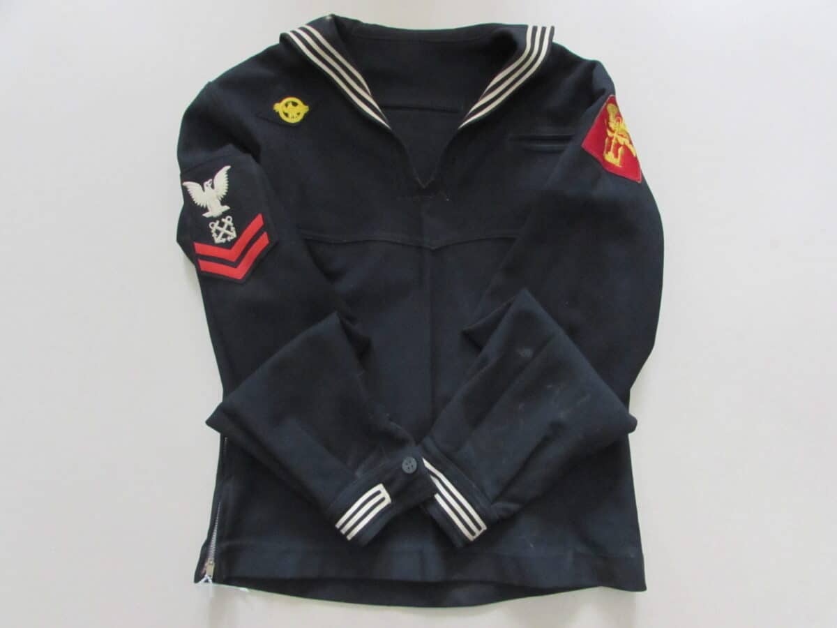 WW2 U.S. Navy Enlisted “Crackerjack” Wool Jumper – Amphibious Forces – Petty Officer Second Class