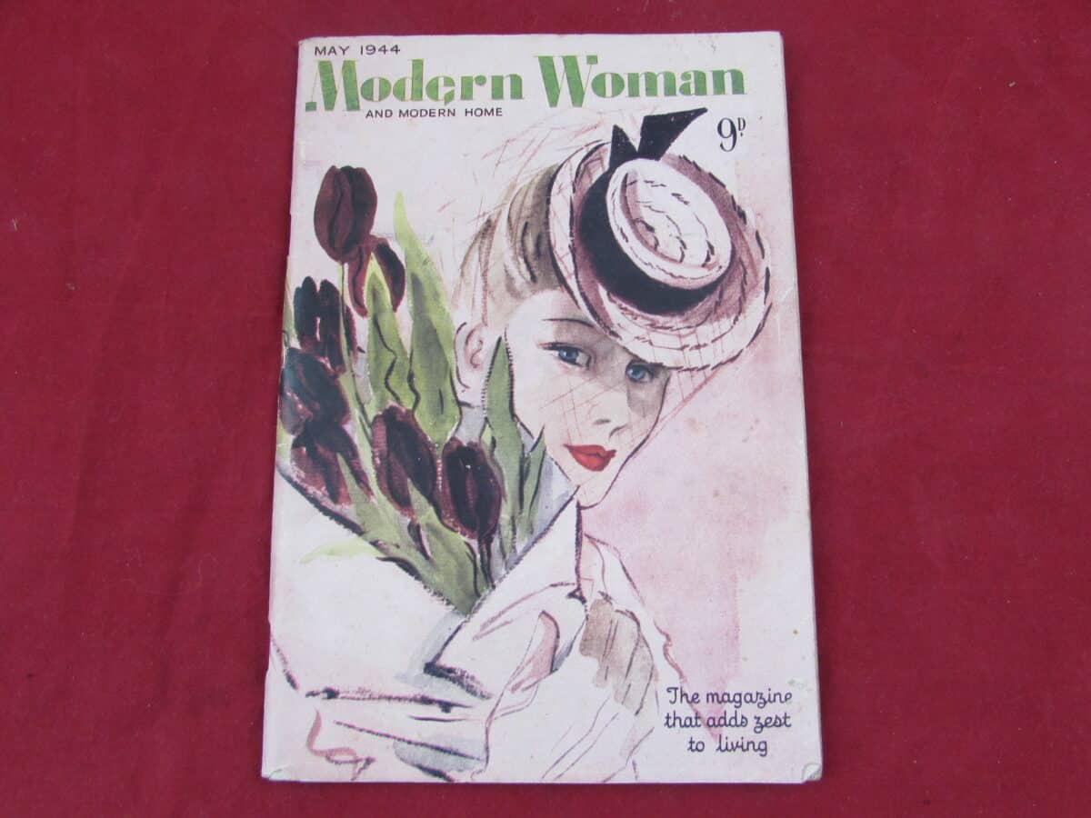 May 1944 Modern Woman & Modern Home Magazine – WW2 Wartime Domestic & Lifestyle Publication
