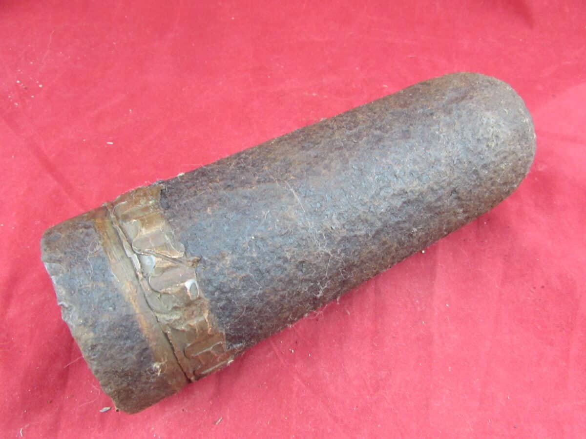 WW1 British 18 Pounder Shell Projectile Relic – Recovered Near ...