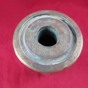 Vintage Foreign Bofors Gun Brass Shell Case – 40mm Anti-Aircraft Artillery Cartridge Case