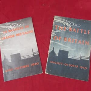 1941 Battle of Britain Booklet Pair – English & French Editions – Air Ministry / Ministry of Information