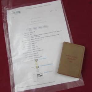 WW1 Active Service Bible 1916 – Named to RFC Air Mechanic 1st Class C.E. Taylor – Royal Flying Corps