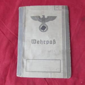 WW2 German Luftwaffe Wehrpass – Hermann Ede – WW1 Veteran – Cuxhaven / Nordholz – Photo – De-Nazified