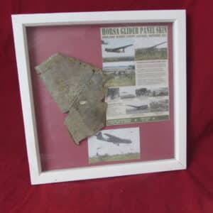 Original Airspeed Horsa Glider Airframe Fragment – Operation Market Garden, Arnhem 1944 – Framed Display