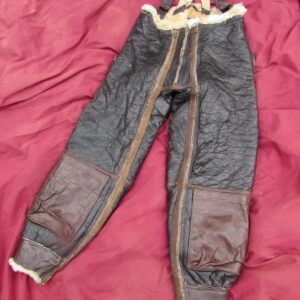 Original WWII USAAF Type A-3 Sheepskin Flying Trousers Rare United States Army Air Forces High-Altitude Flight Clothing