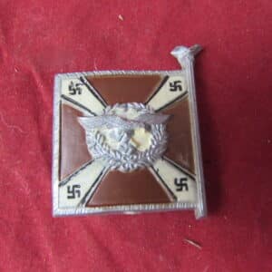 Original WW2 German Luftwaffe Luftnachrichtentruppe WHW Tinnie Badge .