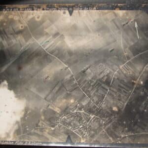 WWI German Aerial Reconnaissance Photograph – 21 April 1918 – Fliegerabteilung 295 b