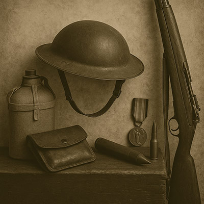 World War 1 Military Antique Collection